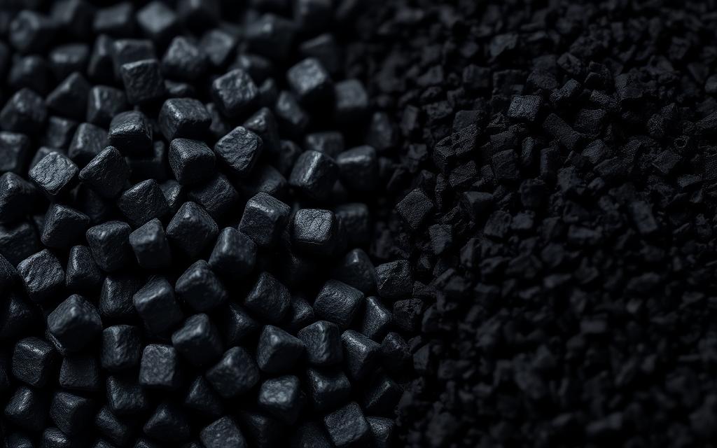 Granulated activated carbon pellets versus thin carbon mat used in budget air purifiers